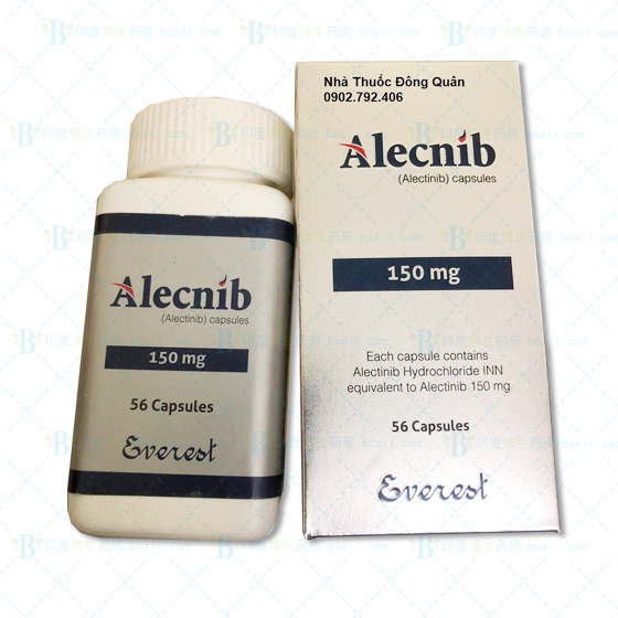 (alectinib)阿雷替尼/艾乐替尼150MG/孟加拉珠峰制药ALecnib