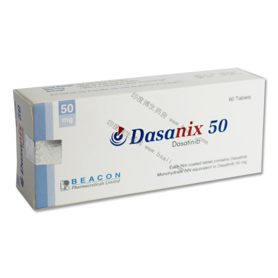 达沙替尼Dasatinib（施达赛/50mg*60/Dasanix）