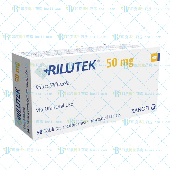 Rilutek力如太(Riluzole利鲁唑)50mg-56片/盒药厂实拍