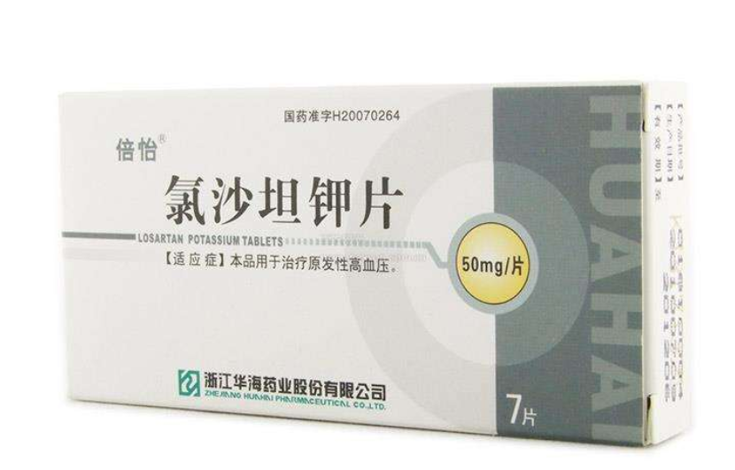 <b>服用洛沙坦losartan（loe SAR tan）</b>