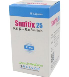 <b>印度苹果酸舒尼替尼25mg价格是</b>