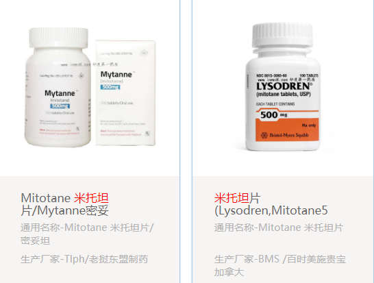 米托坦片的最新价格是多少？