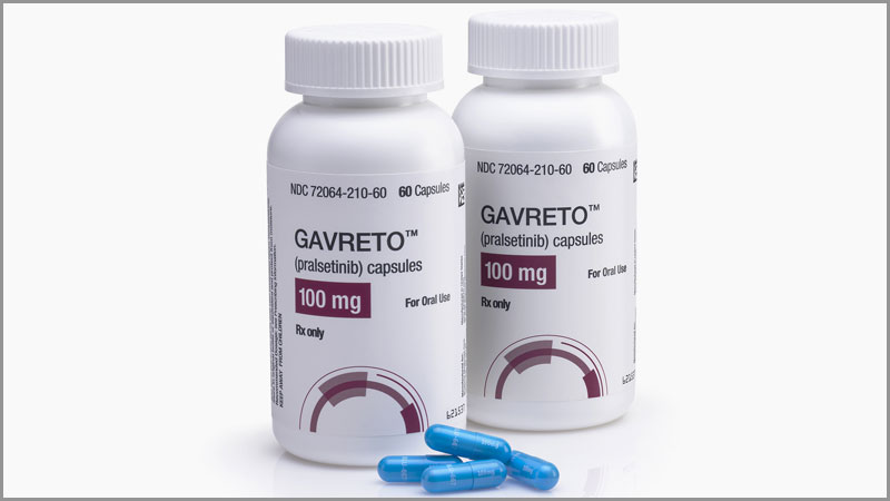 普瑞塞替尼Gavreto（pralsetinib）治疗患有转移性RET融合阳