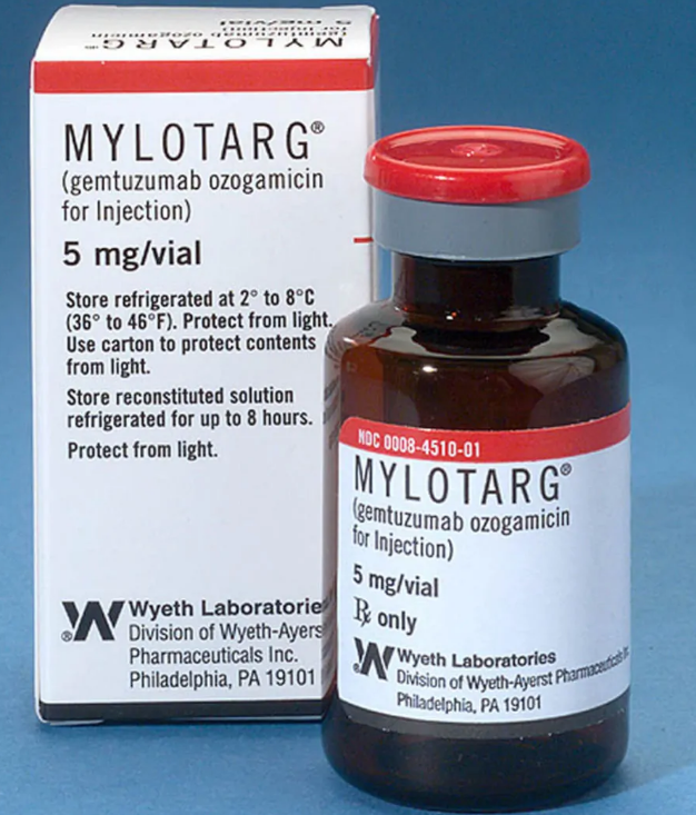 Mylotarg（吉妥单抗）是儿童的一线AML治疗药物药厂实拍