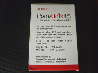 Ponatinix会有哪些副作用？