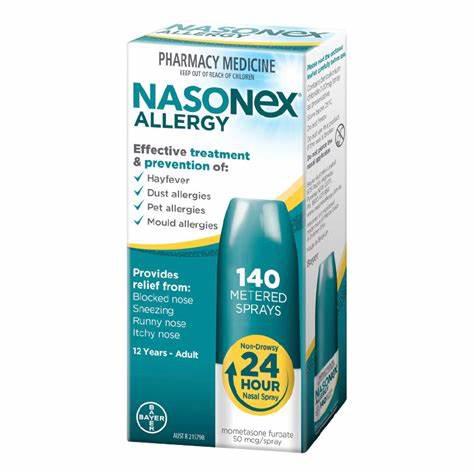 过敏性鼻炎新药Nasonex 24HR（糠酸莫米松一水合物）鼻喷雾剂FDA获批药厂实拍