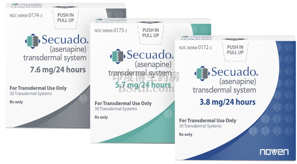 Secuado（阿塞那平）透皮系统药厂实拍