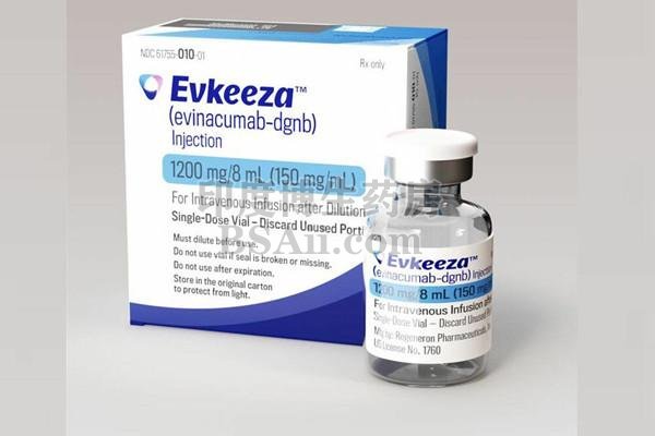 FDA批准Evkeeza（evinacumab-dgnb）用