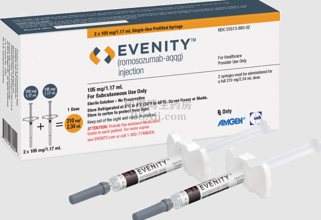 Evenity（romosozumab-aqqg）注射药厂实拍