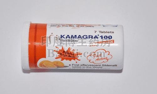 在酒精作用下服用Kamagra-100 effervescent 有反应吗？