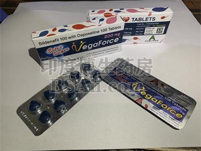 印度Vegaforce蓝蝌蚪双效片EXTRA SUPER Vega Force多少钱一盒