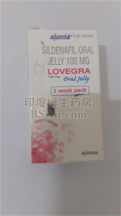 ajanta女用果冻Lovegra Oral Jelly一盒多少钱？