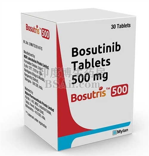 印度博舒替尼Bosutinib500mg一盒多少钱？