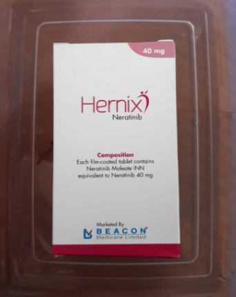 来那替尼Hernix推荐用量多少？