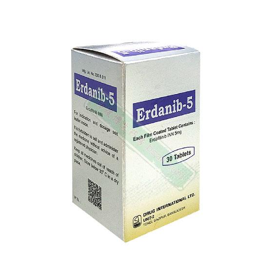 Erdanib厄达替尼5mg(Erdafitinib)FGFR抑制剂