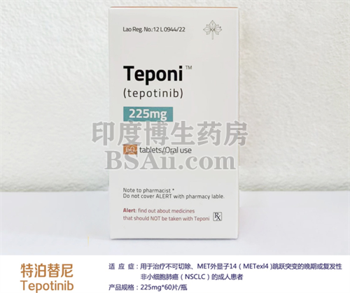 Teponi特泊替尼一个月多少钱？